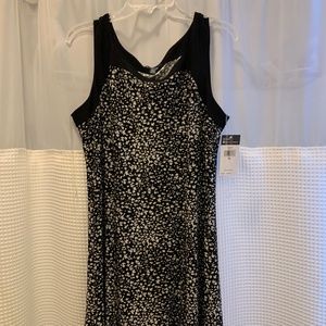 Chaps floral print dress